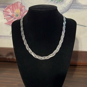 Stainless Steel Braided Necklace